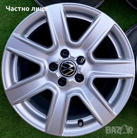Продавам 4бр 17-ки джанти за Фолксваген Пасат, Тигуан, Шаран, Голф 5,6,7, снимка 5 - Гуми и джанти - 51132838