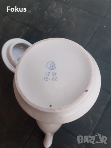 Чайник - руски порцелан, снимка 5 - Антикварни и старинни предмети - 53281046