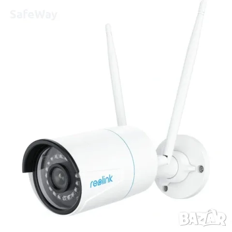 WiFi IP камера Reolink W320 - 5MP с вграден микрофон и AI детекция хора/МПС/животни