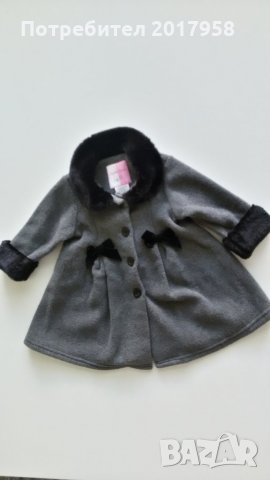 Елегантно детско палто 18-24  месеца, снимка 1