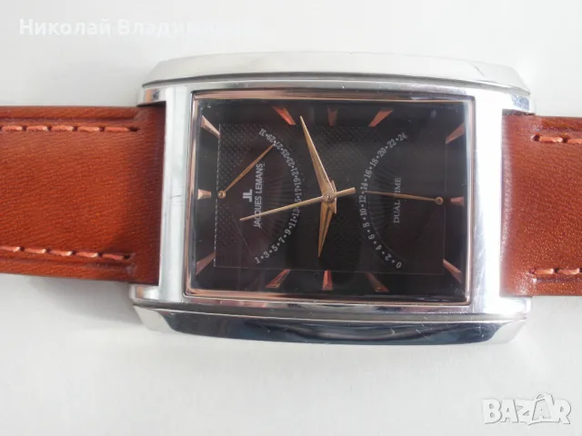 Jacques Lemans швейцарски оригинален мъжки ръчен часовник, снимка 9 - Мъжки - 50060517