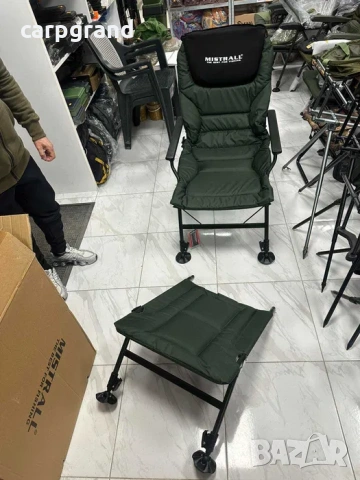 Риболовен стол-легло Carp 150кг., снимка 5 - Екипировка - 54070428