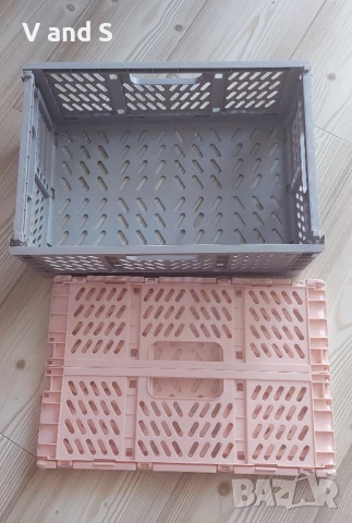 Кутии за съхранение на багаж,с размер 43 см,29 на 16 см височина, 2бр., снимка 4 - Органайзери - 50790991
