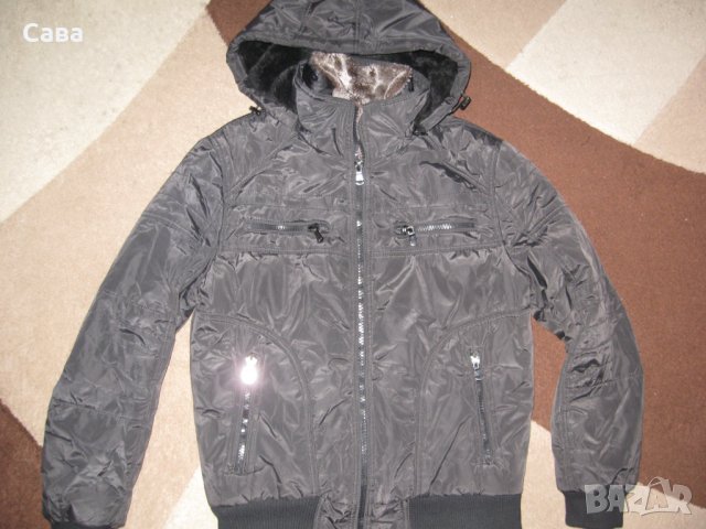 Зимно яке ENOS JEANS   мъжко,М-Л, снимка 3 - Якета - 34478140