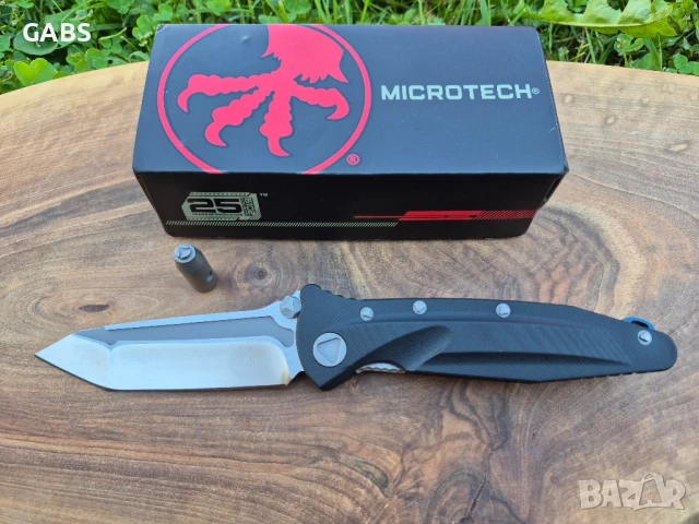 Сгъваем нож MICROTECH Socom Delta Tanto,D2, снимка 2 - Ножове - 51341528