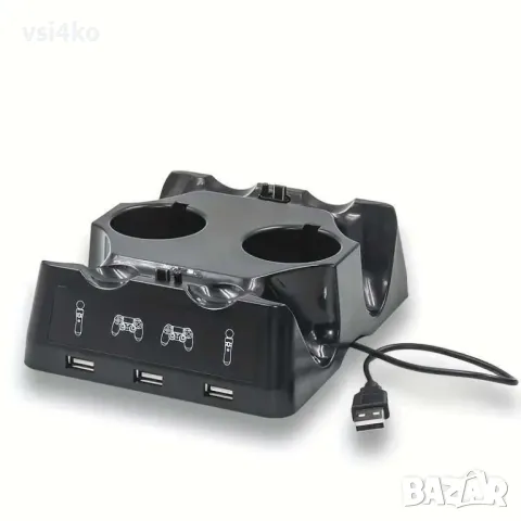 Зарядна станция за контролери и PS Move за PlayStation 4, снимка 7 - Други - 49686279