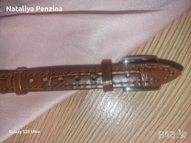 Кожана каишка за часовник, смарт часовник 10мм