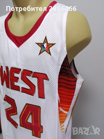 Мъжки потник Mitchell&Ness Kobe Bryant Los Angeles Lakers NBA All-Star размер XL , XXL, снимка 6 - Тениски - 51966295