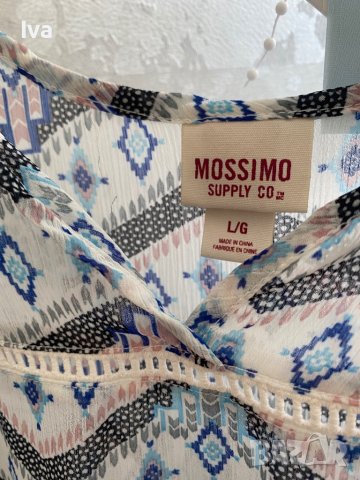Дамска ризка Mossimo с интересни детайли oversized, снимка 2 - Ризи - 37427123