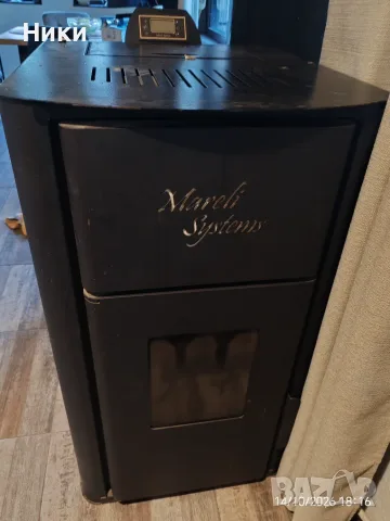 Камина на пелети 18 kW с водна риза