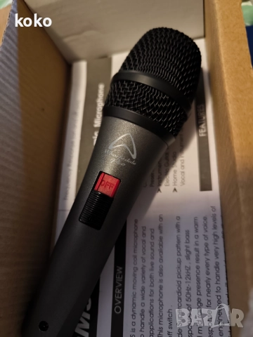 Микрофон професионален Wharfedale , снимка 5 - Микрофони - 52279031