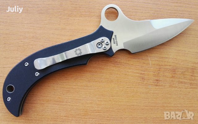 Сгъваем нож Spyderco Jot Singh Khalsa, снимка 3 - Ножове - 36753167