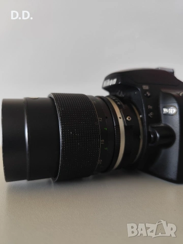 Обектив Horizont 135mm F2.8 (Nikon F), снимка 3 - Обективи и филтри - 54334002