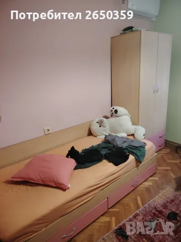 Продавам цялостно обзавеждане за детска стая, снимка 5 - Спални и легла - 55988408