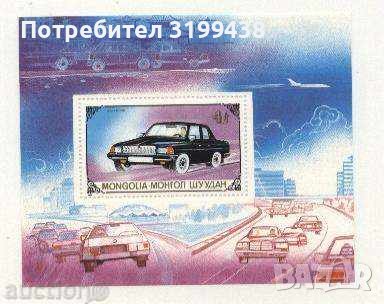 Чист блок Автомобили 1989 от Монголия
