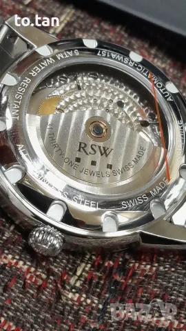 Швейцарски автоматичен часовник RSW Tempo Automatic, снимка 5 - Мъжки - 55710682