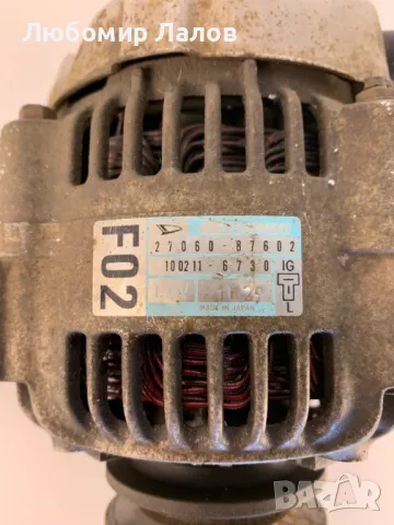 Генератор за Дайхацу Фероза Daihatsu Feroza 1.6 (89-99) 27060-87602, снимка 3 - Части - 49043243