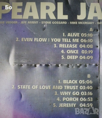 грамофонни плочи Pearl Jam, снимка 6 - Грамофонни плочи - 54033684