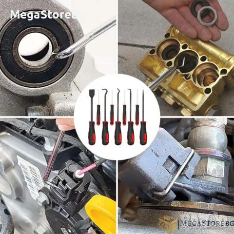 Комплект Шило и Куки 9 БР/К-Т/ PA791, снимка 4 - Аксесоари и консумативи - 49767597