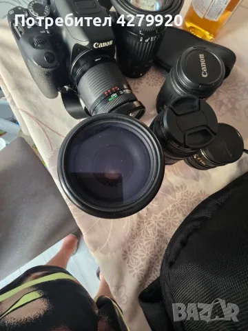 Canon 650D с раница и обективи, снимка 8 - Фотоапарати - 56019449