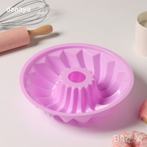 4019 Силиконова форма за кекс и сладкиши, снимка 3 - Форми - 42212312