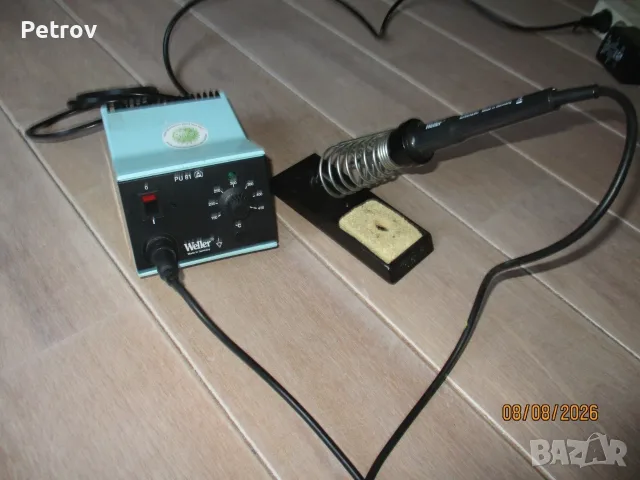 Weller - PU 81 - Made in Germany - !! Нов Внос !! - ПРОФЕСИОНАЛНА Станция за запояване - GERMANY !!!