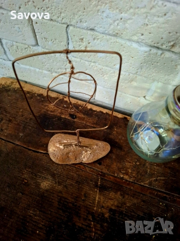 Арт декорация "Златен лист", снимка 3 - Арт сувенири - 53474535