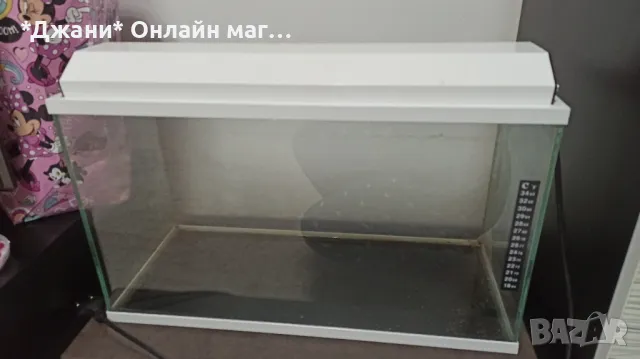 Продавам Аквариум 🐠🐟 + подарък нагревател 