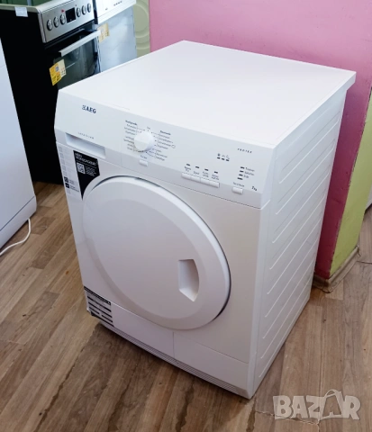 Кондензна сушилня с термопомпа  AEG  PROTEX  - 7 кг, снимка 2 - Сушилни - 53523724