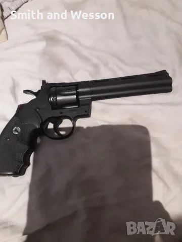 Въздушен Револвер Colt Python ,3 joules ! , снимка 2 - Въздушно оръжие - 55804472