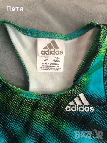 Adidas Детски потник за момиче, снимка 2 - Детски тениски и потници - 30465755