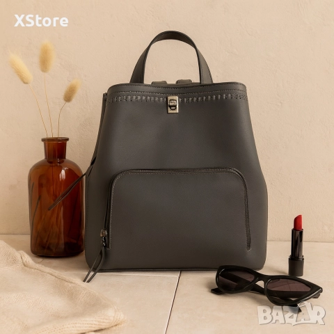 Елегантна и удобна раница с три прегради – перфектна за всеки ден, снимка 4 - Раници - 52585837