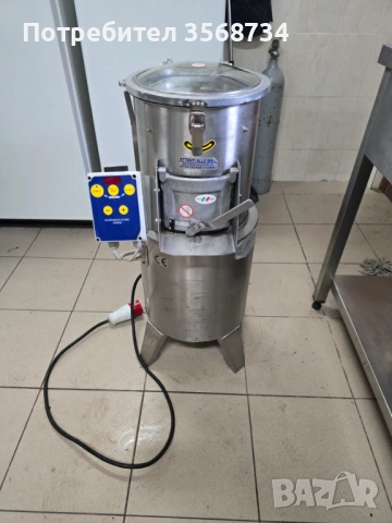 Професионална картофобелачка ROGA PL8 26 кг 400V Италия