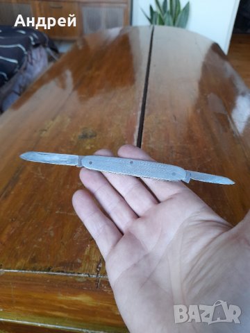 Стар джобен нож,ножче,ножка #24, снимка 4 - Антикварни и старинни предмети - 38562240