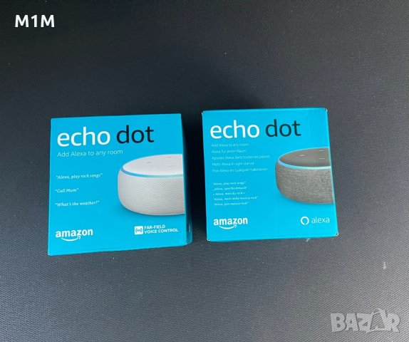 Тонколона Amazon Echo Dot 3, Alexa