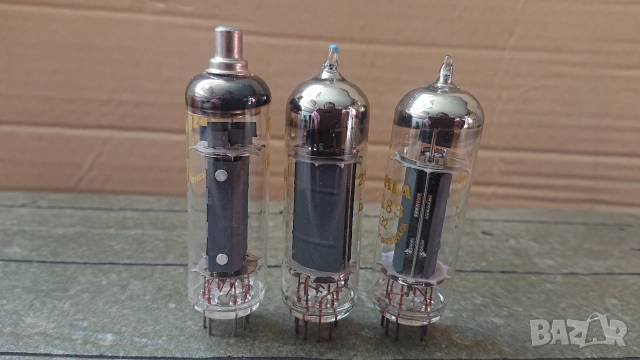 Нови радиолампи TESLA EL81, EL83. , снимка 3 - Ресийвъри, усилватели, смесителни пултове - 52750314