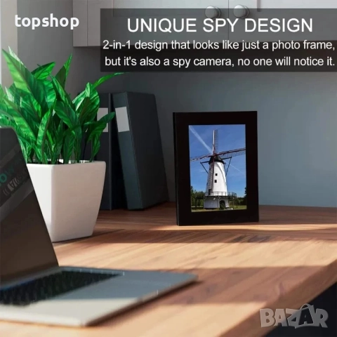 Фото рамка със скрита камера Nevarde, снимка 15 - Комплекти за видеонаблюдение - 51637859