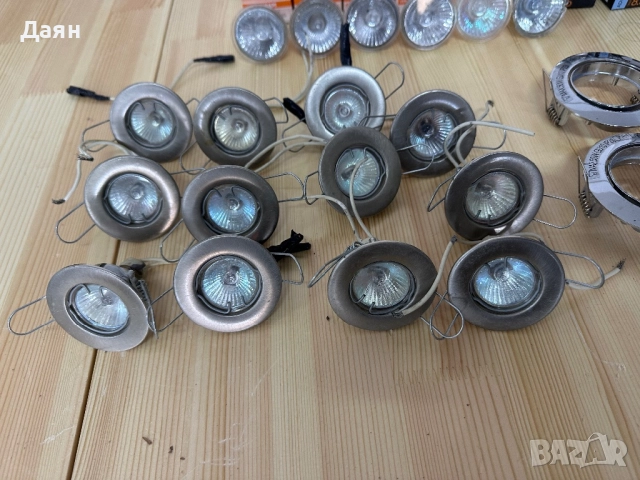 Луни за вграждане в окачен таван , снимка 3 - Лампи за таван - 52249961