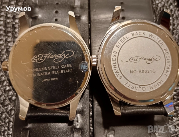 Часовници Ed Hardy – лот от 2 бр., снимка 6 - Мъжки - 54314359