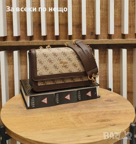 Guess Дамска Чанта Шанел - Налични Различни Цветове Код SK581, снимка 3 - Чанти - 53092048