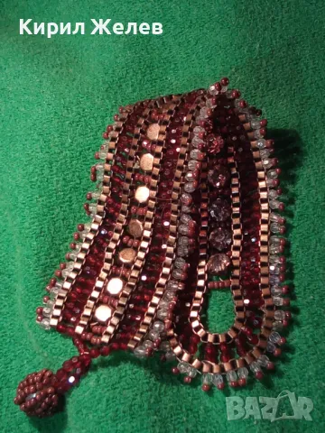 МЪНИСТЕНА ВИНТИДЖ ГРИВНА КРАСИВА РЪЧНА АРТ ИЗРАБОТКА 47334, снимка 11 - Гривни - 47315965