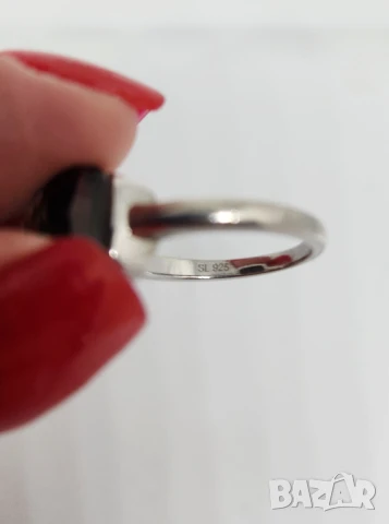 Пръстен Sokolov сив камък, снимка 10 - Пръстени - 50852921