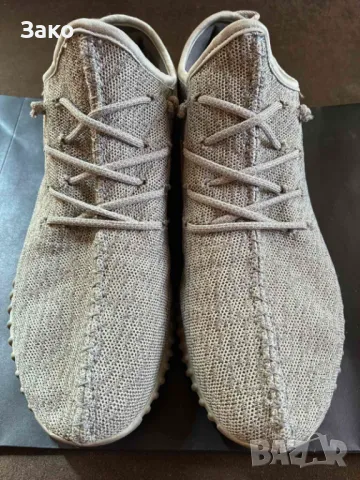 Сиви и черни сникърси ADIDAS YZY 350