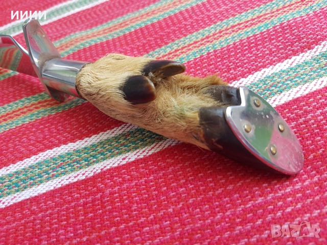 Ловен нож копито елен, снимка 4 - Ножове - 51781779