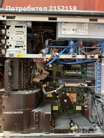 Работна Станция Dell Precision T7500 6 ядрен GTX1650, снимка 3 - Работни компютри - 56078668