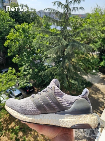 Адидас/adidas Ultra Boost 3.0 Grey женски – Оригинални дамски кецове, снимка 9 - Маратонки - 51087423