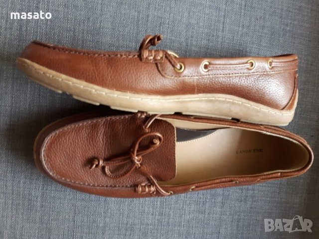 Lands' End - кафяви мокасини №39
