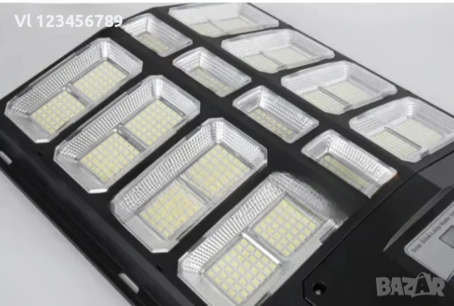 Соларна лампа LYLU 20 секции 1000W , снимка 3 - Външни лампи - 54007343