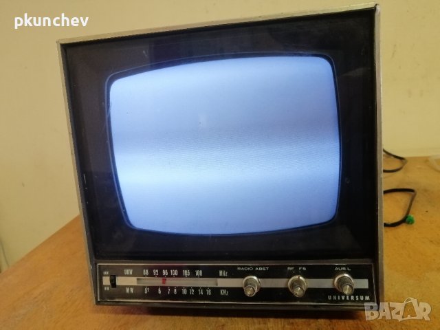 Ретро телевизорче UNIVERSUM, снимка 4 - Антикварни и старинни предмети - 42793257