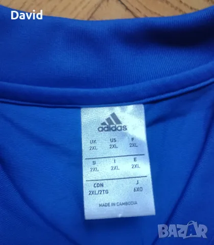 Оригинална тренировъчна блуза на Фейнорд Adidas Contivo 18 Sweatshirt, снимка 5 - Футбол - 47994415